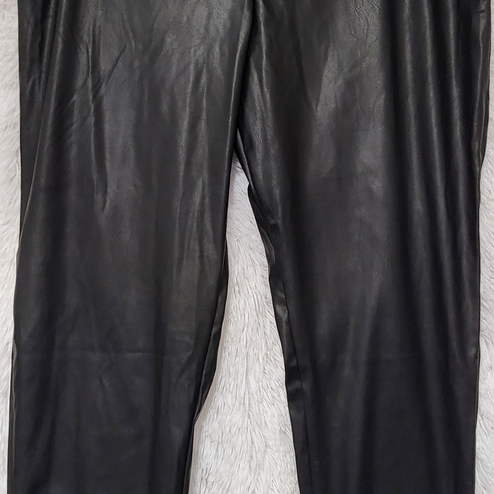 Jolie & Joy Junior Faux Leather Leggings XL NWT